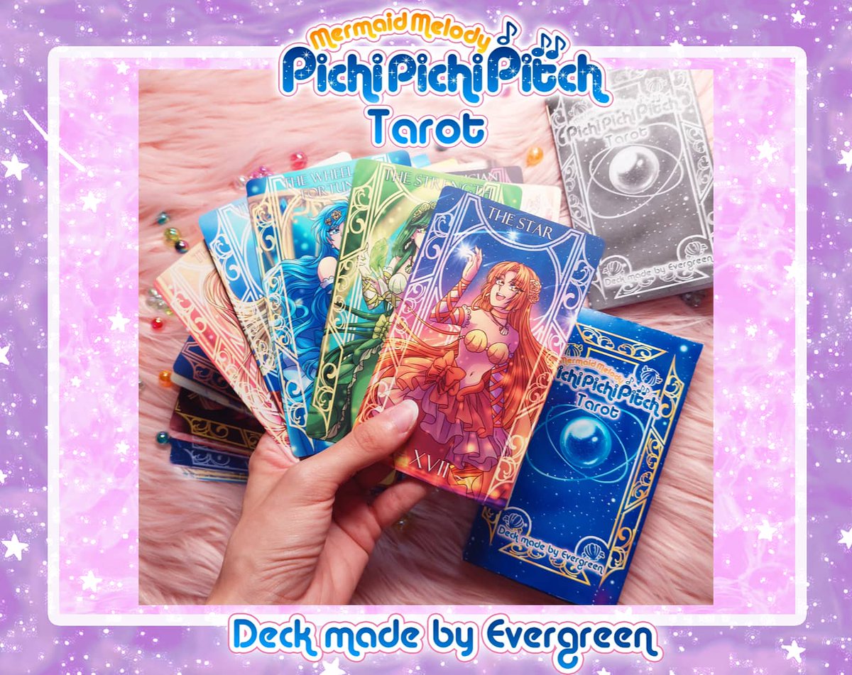 Mermaid Melody Tarot Pre-Order open! Until 15th of July you can
