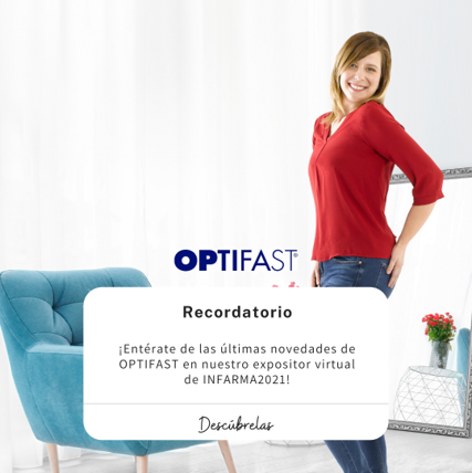 Nestlehealthsc's tweet photo. Entérate de nuestros planes nutricionales y las últimas novedades de OPTIFAST® registrándote en nuestro expositor virtual de @infarma_es aquí: #PerderPeso #PerderGrasa #AdelgazarSano #DietaSana #Optifast #farmacéuticos
https://t.co/khfK4ygCNW https://t.co/k37BJjL4RX