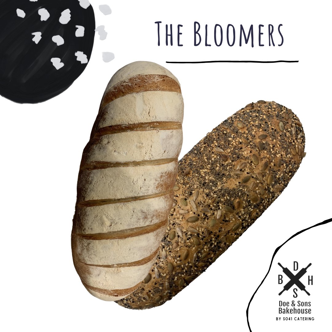 The Bloomers 

These little beauties are the prefect outsides to your sandwiches, ideal to go with your fish and chips and you can even use the ends to feed the ducks 🦆

To do all of the above head over to l8r.it/Rpae