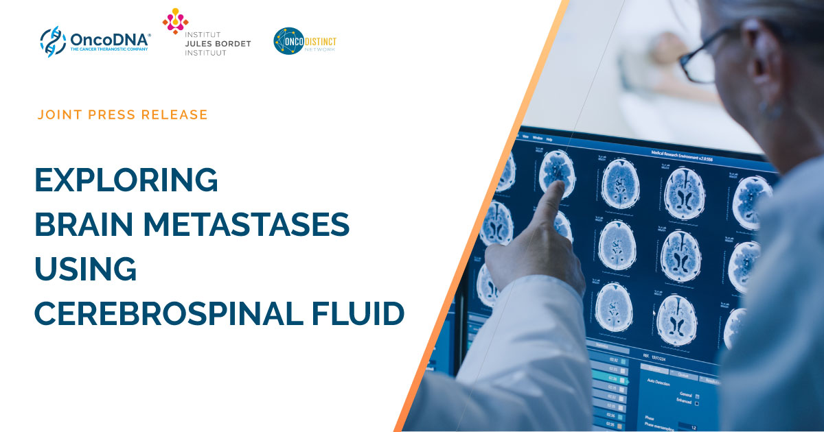 New collaboration with the <a href="/JulesBordet/">Institut Jules Bordet Instituut</a> as part of the BrainStorm study. 

🤒 600 patients with solid tumors
🏥 sites in FR, BE, LU
💧 CSF ctDNA
🧬 large and targeted NGS panels 
🏆 new targets for therapy and less invasive biomarkers

ow.ly/V2nE50Fc046

#cancerresearch