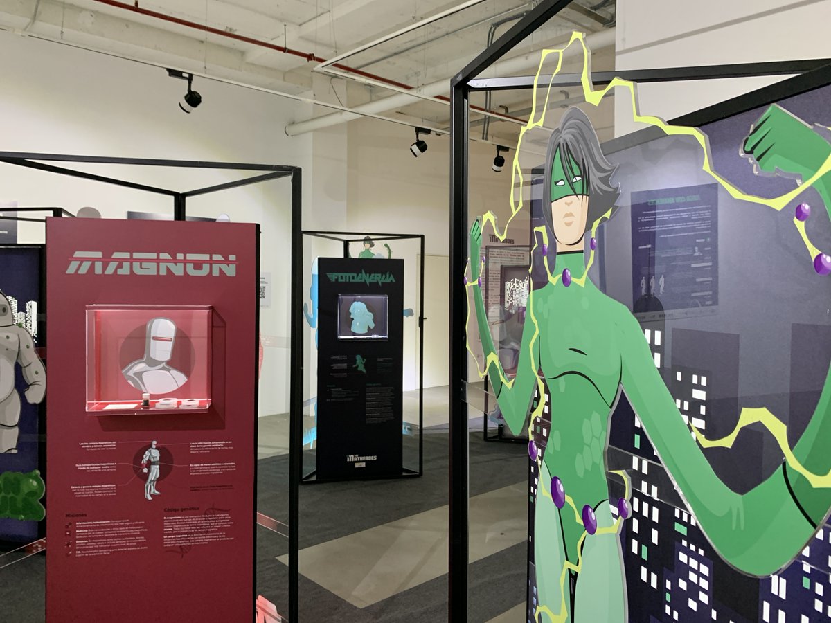 ESCIENCIA's tweet photo. #Matheroes
Hasta el 4 de julio se puede visitar la expo Matheroes en @grancasazgz
Un proyecto del @icmabCSIC con la colaboración de @FECYT_Ciencia https://t.co/c0D2iWVnhT