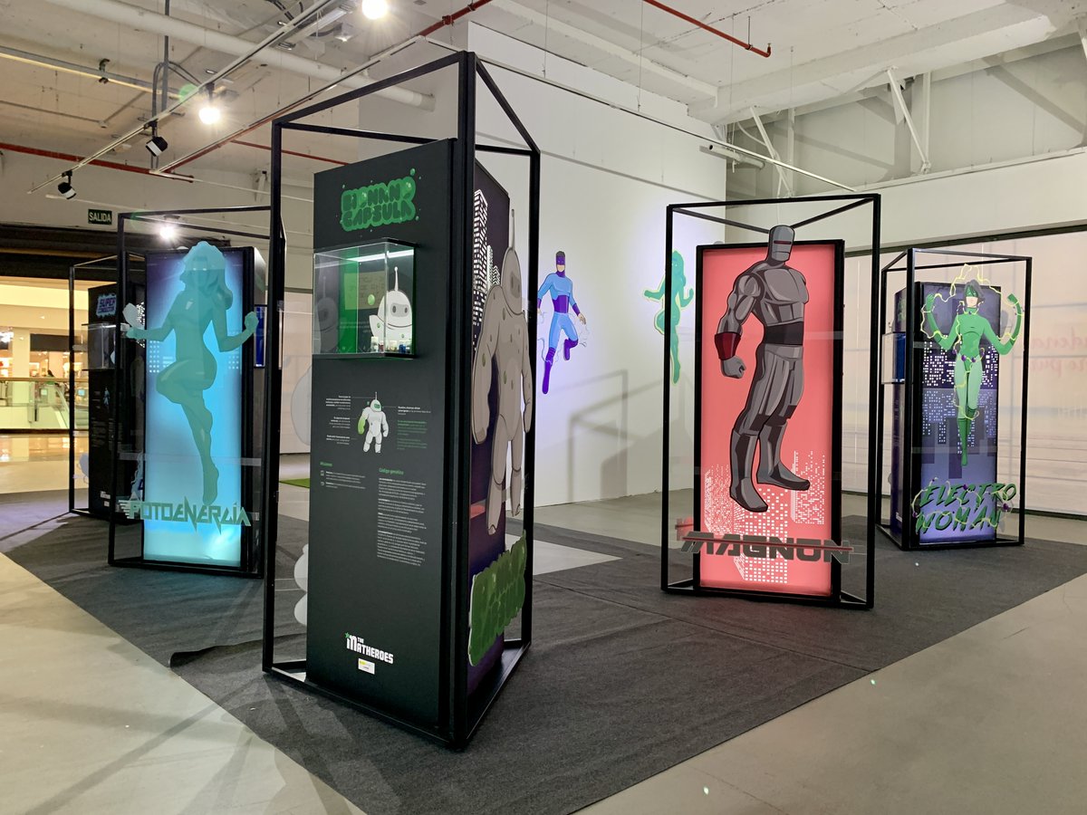 ESCIENCIA's tweet photo. #Matheroes
Hasta el 4 de julio se puede visitar la expo Matheroes en @grancasazgz
Un proyecto del @icmabCSIC con la colaboración de @FECYT_Ciencia https://t.co/c0D2iWVnhT