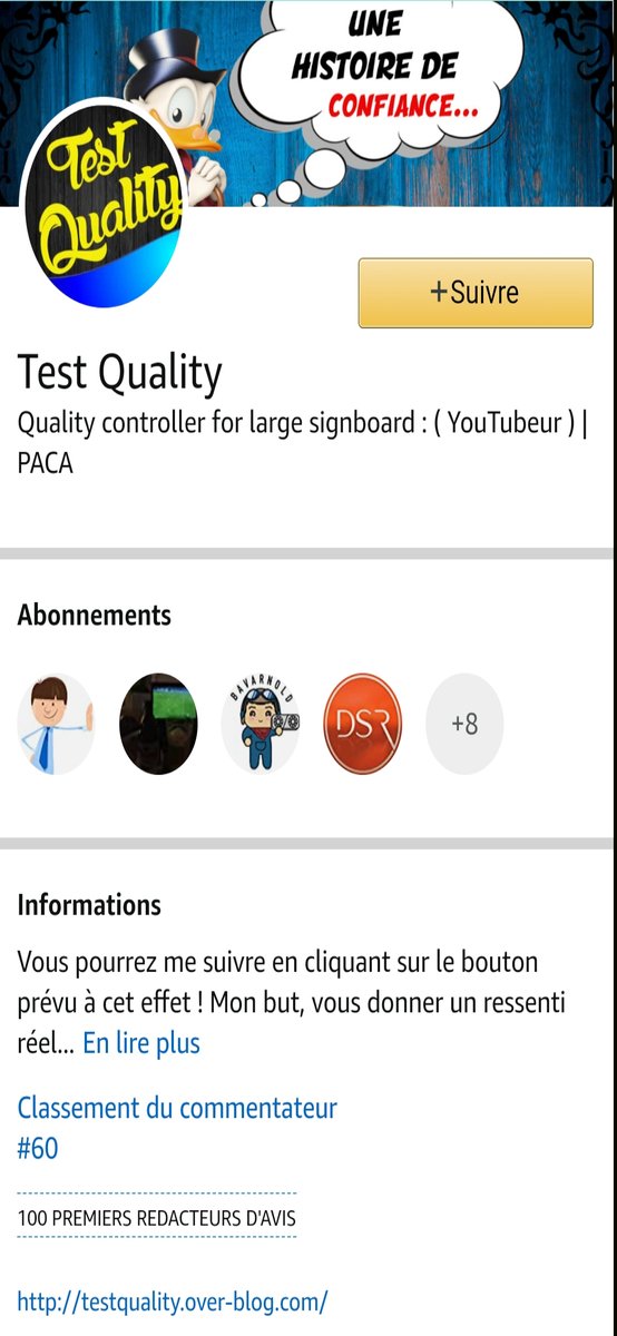 TestQuality1's tweet photo. De 3 semaines à un mois pour valider un commentaire ?
Je vois plus trop l'intérêt !
Fini le podium, fini les commentaires, il restera sur Amazon les derniers commentateurs pour qui publier un avis suscite un quelconque intérêt...
Suite au prochain épisode,
Test Quality
#amazon https://t.co/fFg415JSqi