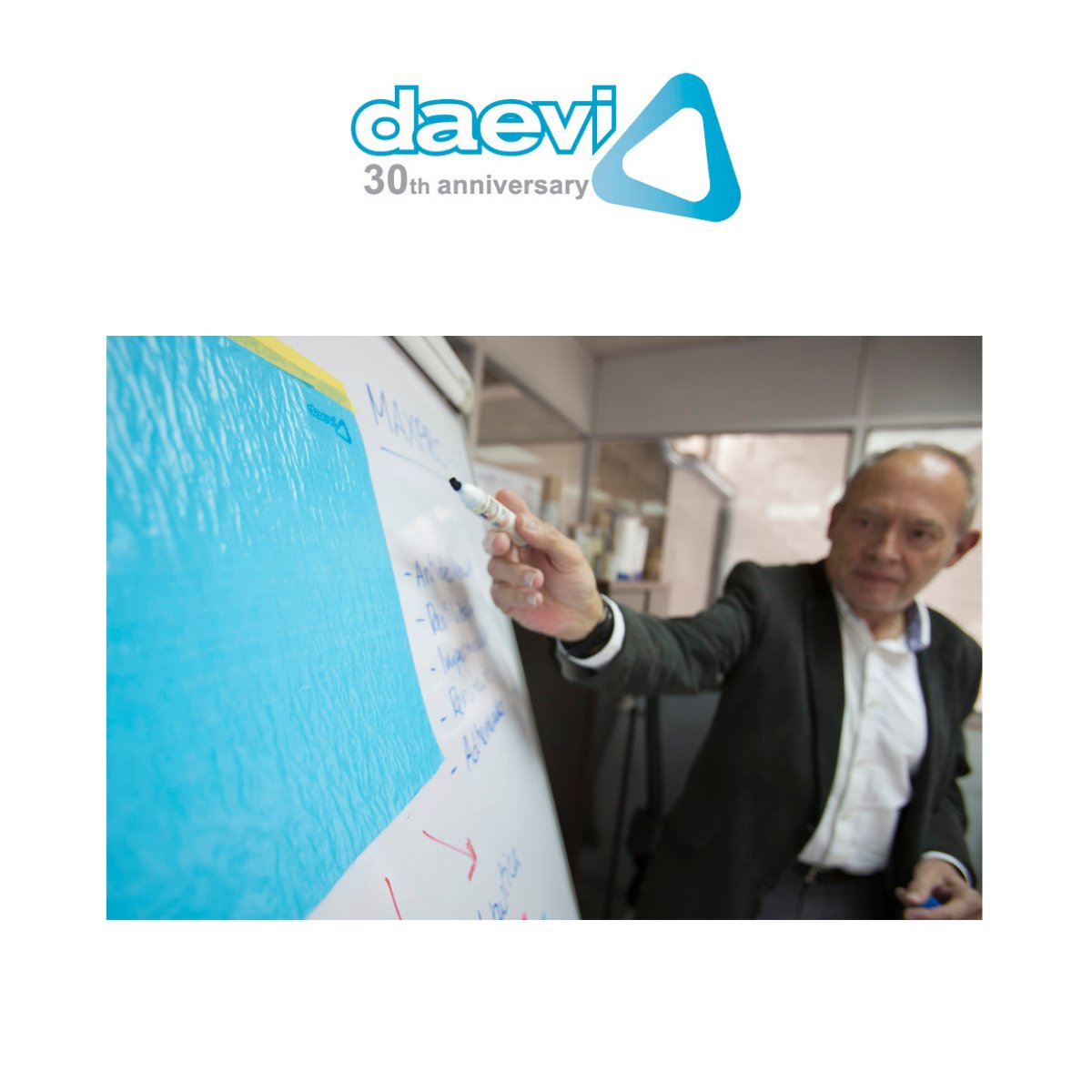 DaeviEvolution's tweet image. Daevi cumple los 30 años de aniversario y desde 1991 de la mano de Joan Ribot, una persona con unas habilidades que ha hecho de daevi un referente internacional