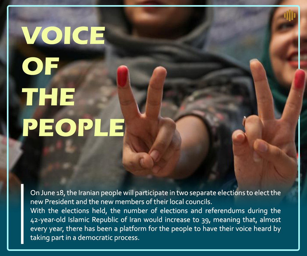 IranconsulateG's tweet photo. The presidential and local councils elections of Iran will be held  tomorrow (June 18th) in which the voice of the Iranian people will be heard again. 明日，伊朗将举行总统选举和地方议会选举，伊朗人民的意愿将再次得到体现。 https://t.co/yAOMn302Y7