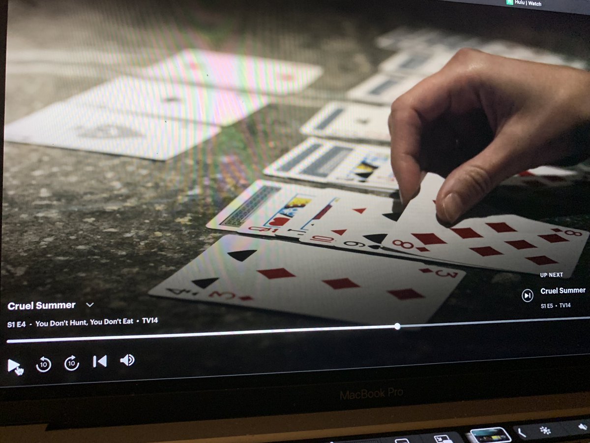 The greatest magic tricks are the ones that show you the cards from the beginning! #CruelSummer