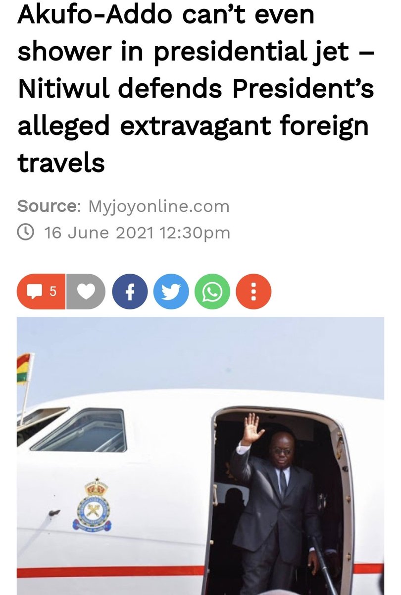 BigDaddyCee7's tweet image. 77yrs Old Man Wasting Our Scarce Money n Renting Expensive Private Jet,Ghanaians Are Even Lucky Dis Clueless n Corrupt Akuffo Addo Did Not Chopped President In His Youthful Days
#FearAkufoAddo
#AkufoAddoIsCorrupt