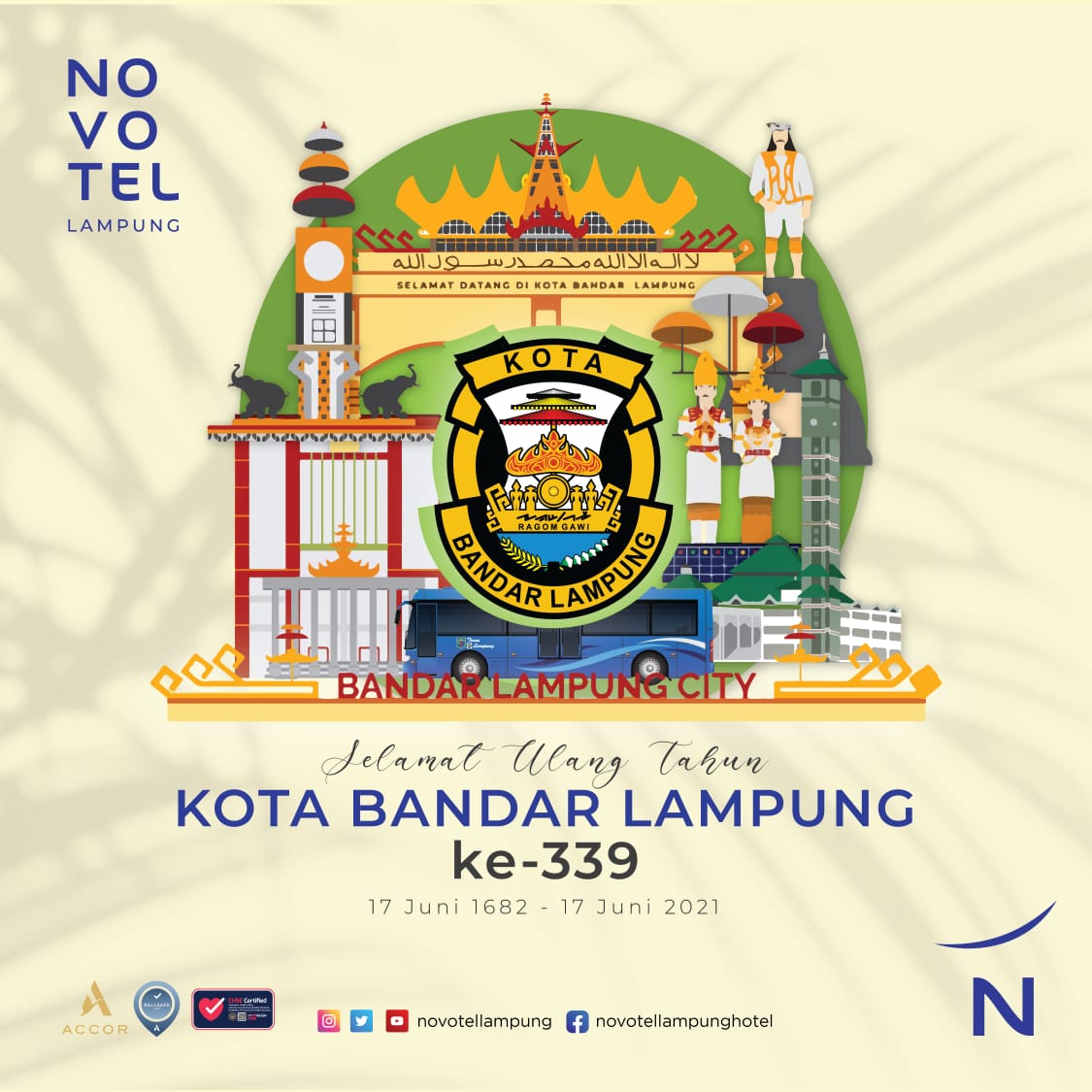 Selamat Ulang Tahun Kota Bandar Lampung