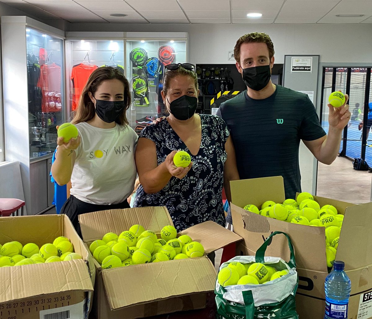 Agradecidos de que pensaran en nosotros y felices de poder ayudar 🎾

STOP 🛑 #ContaminacionAcustica