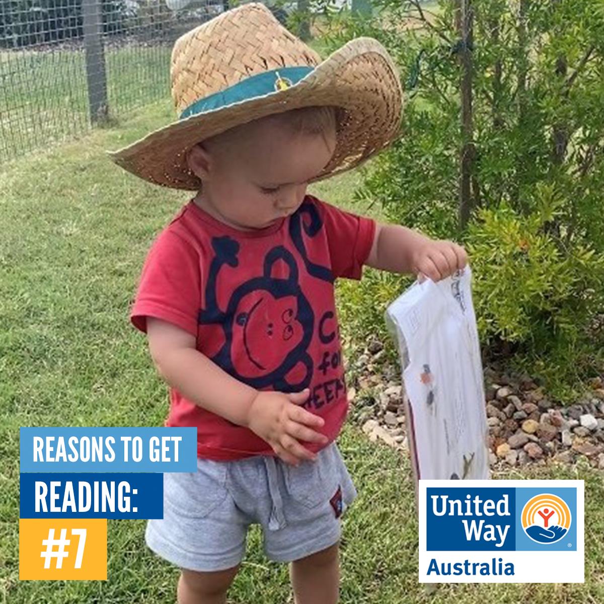 Emily's Reason to Get Reading #7: Opportunity to develop empathy.

"Reading quality Imagination Library books helps children to develop empathy, through seeing the world from the perspectives of others." - Emily

unitedwayaus.com.au/event/view/uni…