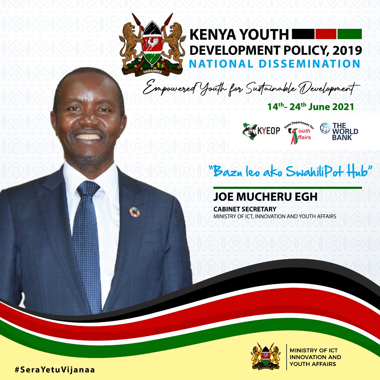Steven O. Otiende on Twitter "Youths form the bigger portion of Kenya