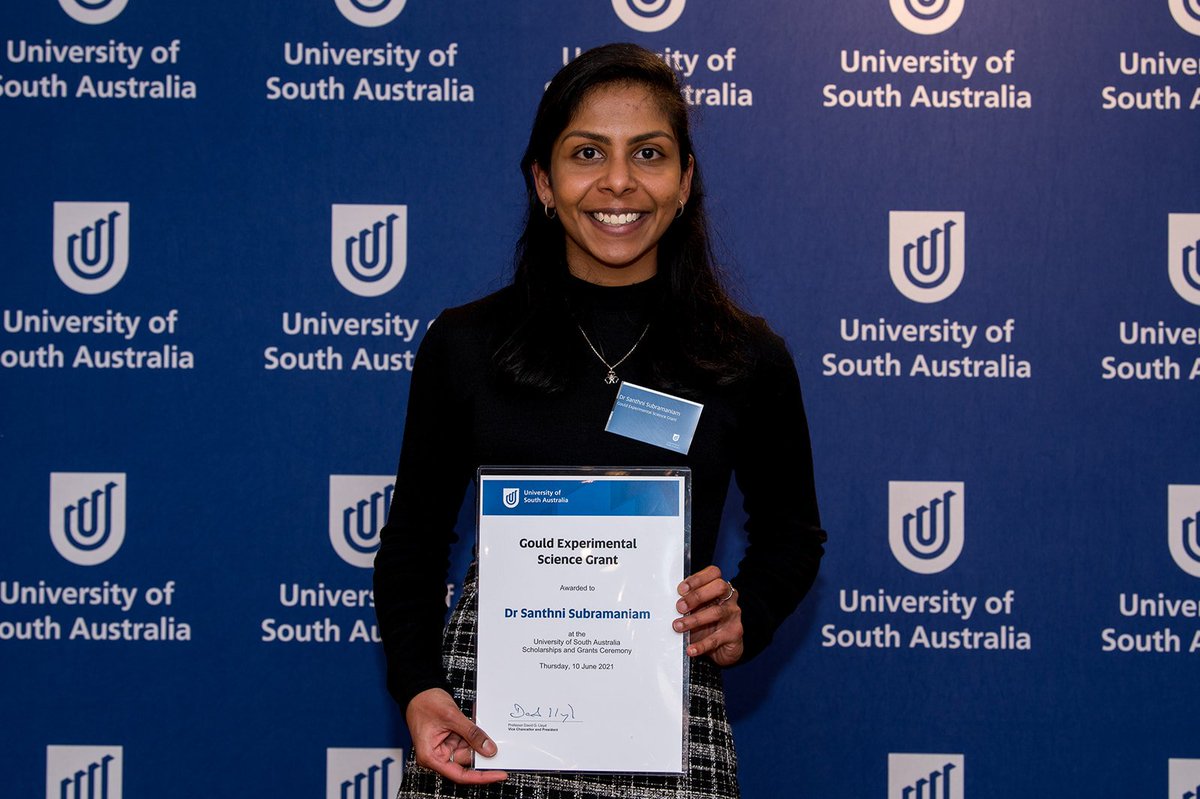 I am incredibly grateful to have received the Gould Experimental Science Grant this year!🎉👩‍🔬
Dr Gould is an inspirational person and I am honoured to have received this grant! #WomenInSTEM
#researchgrant 
<a href="/UniversitySA/">UniSA</a> @UniSACRI <a href="/LabPrestidge/">The Prestidge Lab</a> <a href="/ARCCoEBionano/">CBNS</a>