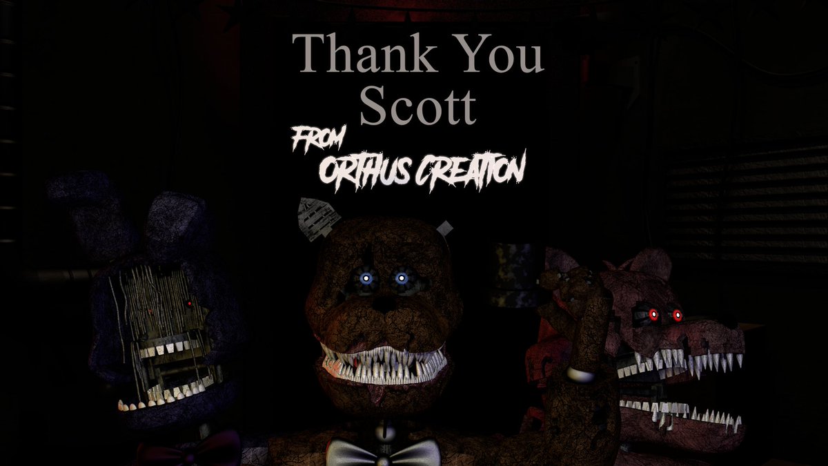 RenanArgent's tweet photo. #ThankYouScott  an old fan game that i made in the past... https://t.co/GVoTRrW46u