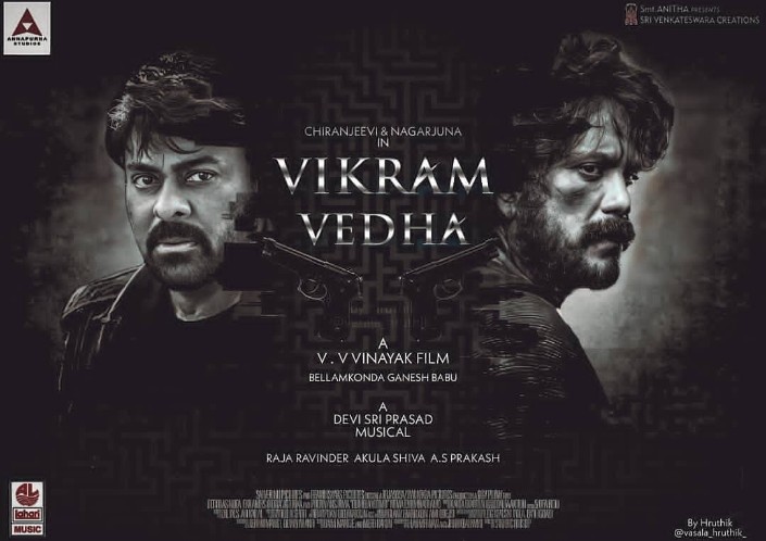 mrThodeti's tweet photo. #MegastarChiranjeeviFans &amp; #AkkineniFamilyFans..@SVC_official 
@KChiruTweets &amp; @iamnagarjuna in #VIKRAM #VEDHA #VVVinayakFilm
@ThisIsDSP #music @AnnapurnaStdios #Banner..
#TrendingNow #viraltwitter 
So excited...#multistarMovie https://t.co/BvSZ2NcRr3