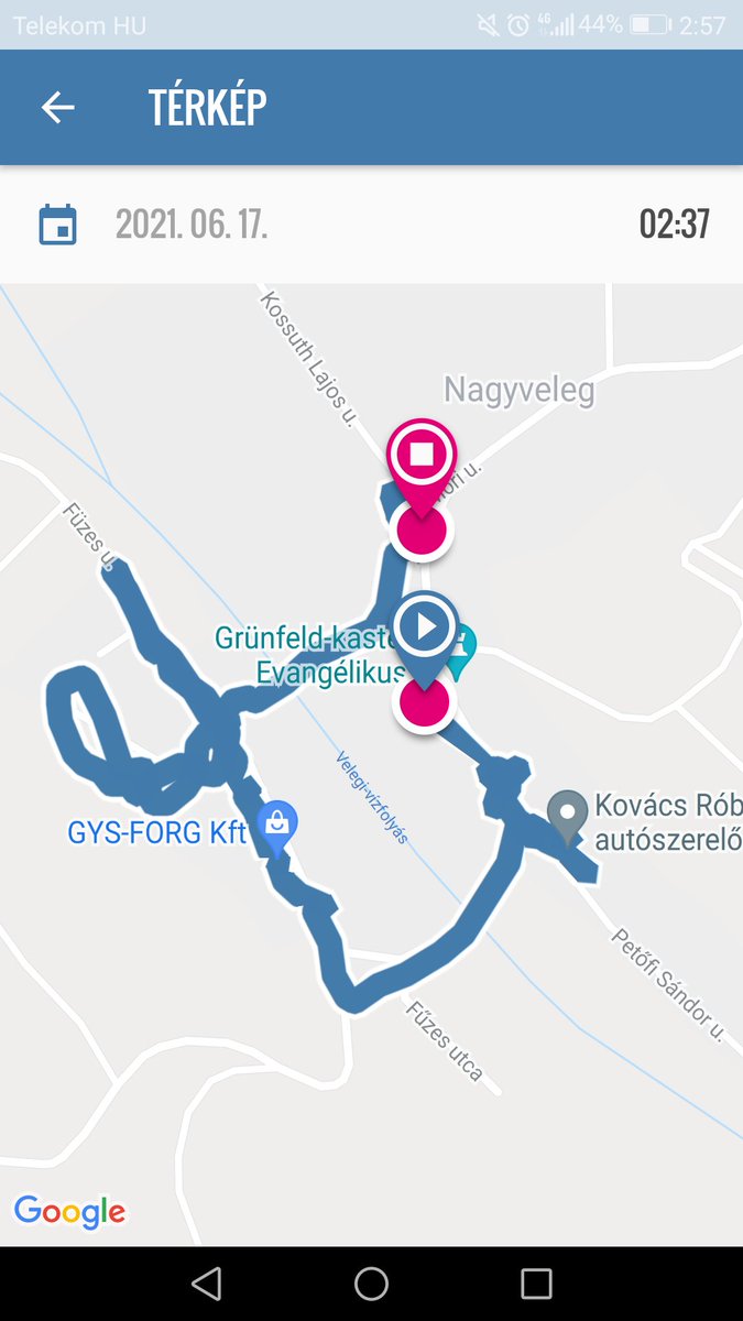 CatMatt3's tweet photo. Másnak ez nagyon pici távolság lehet, de én erre a 3 km-re olyan büszke vagyok, hogy ide is kiteszem😁 https://t.co/nkfGcUkGc9