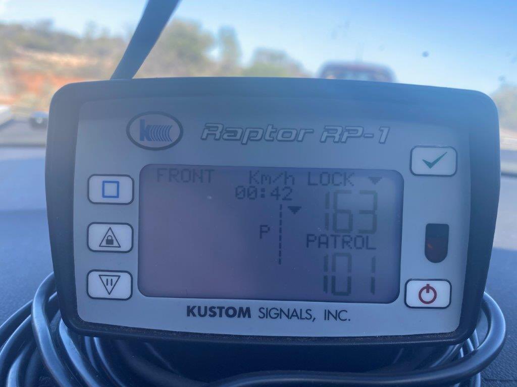 This driver sped his way to a reckless driving charge and 28 day vehicle confiscation order.  Misjudge the speed limit by 53km/h and that’s what happens.