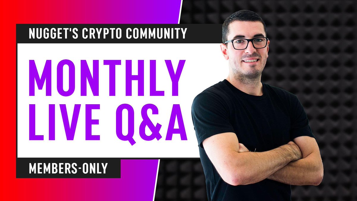 Members-Only Live Q&A Tonight, 8pm!🎙

Our members have put forward some great questions this month! 

Topics include:
- #Ethereum vs other blockchains
- #Crypto storage
- Earning yield on #BTC, #ETH

Become an Insider member to see to tonight’s Q&A:
collectiveshift.com.au/become-a-membe…