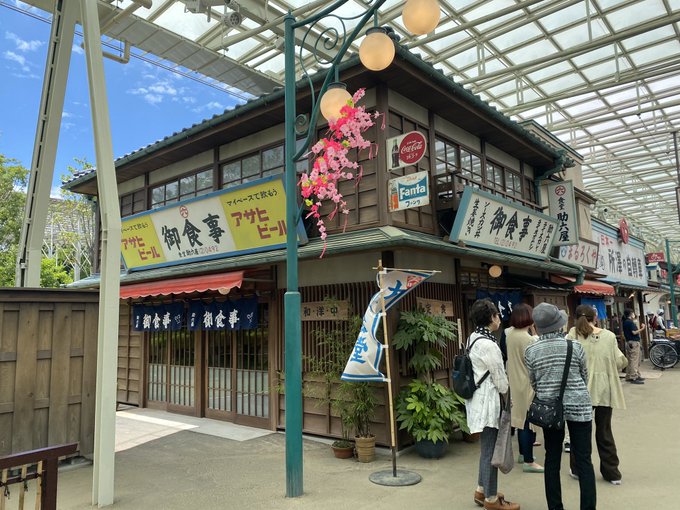 昭和の商店街のtwitterイラスト検索結果