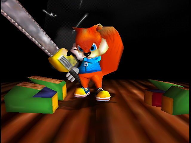 こいつはレア社から発売された Conker's Bad Fur Dayってゲームの