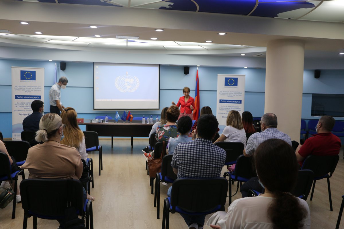 UNDPArmenia's tweet photo. #EULEAD4LoriandTavushRegions project, funded by @EU_Armenia & impl. by @UNDPArmenia, in p/ship w/@FAO, trains #CommunityCoaches 2 impl. #EULEADER approach #Lori & #Tavush 2 support in formation of Local Active Groups https://t.co/LmxxTLCZG4 https://t.co/Y3XKqb3dlt