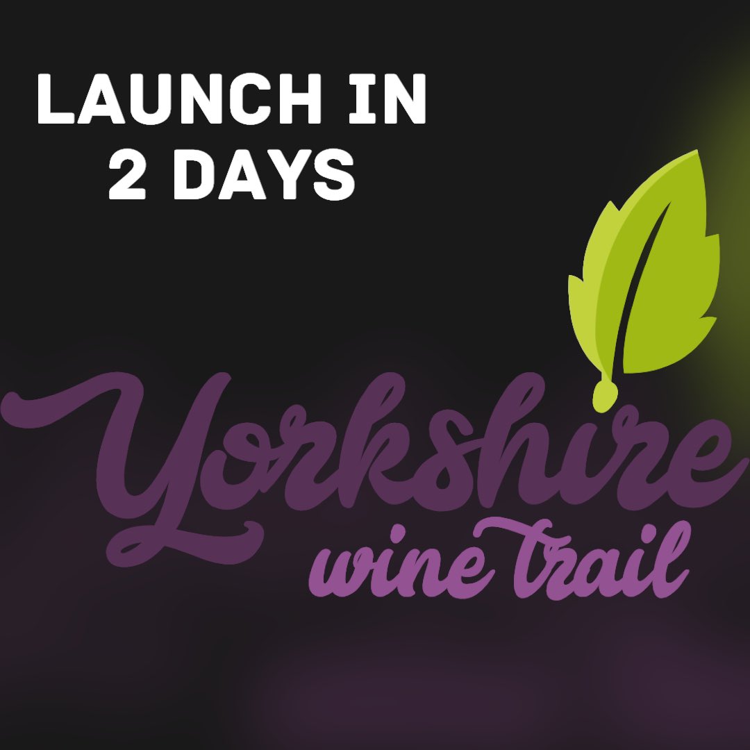 YorkshireWT's tweet photo. 🚀🚀🚀 LAUNCH IN 2 DAYS 🚀🚀🚀

We are launching the Yorkshire Wine Trail on Saturday 19th June 2021! 

Look out for ways to get involved in Yorkshire’s first ever #YorkshireWineTrail https://t.co/DaCP1F0UuN