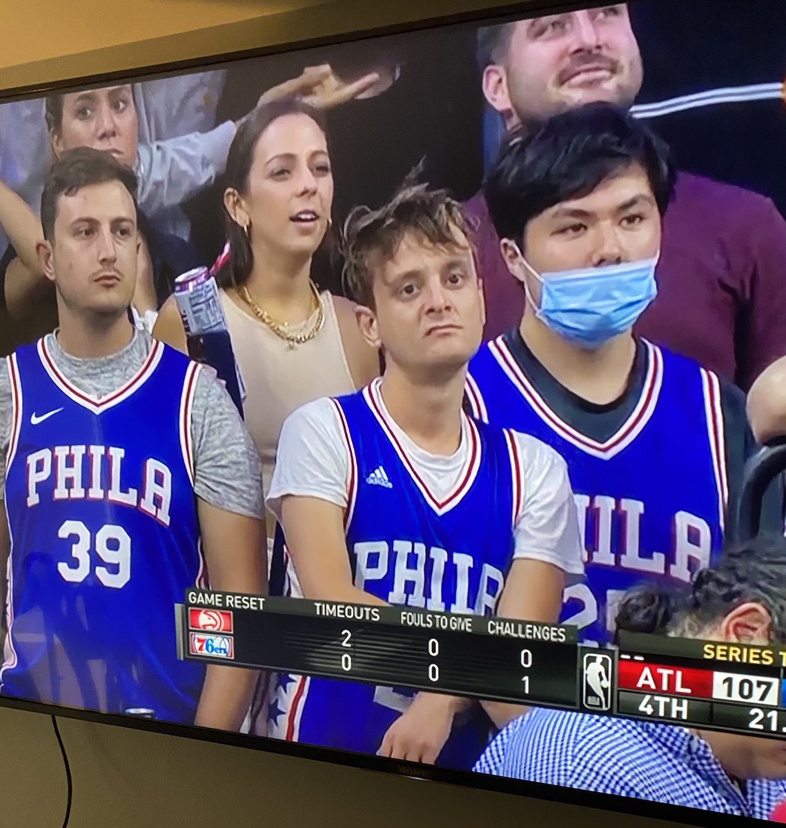 That’s how Atlanta fans usually look at the end of a double digit comeback!!!!