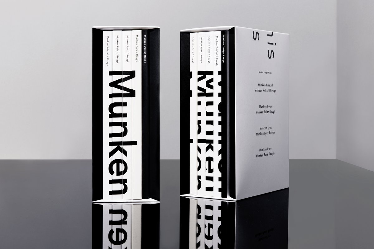 The Munken Design Range has just been reprinted! 
Our swatch and sample books gives a complete overview of the grades, making it easier for you as creatives to select the perfect paper match for your communication. If you are interested in your own sample: colab.munken.com/contact
