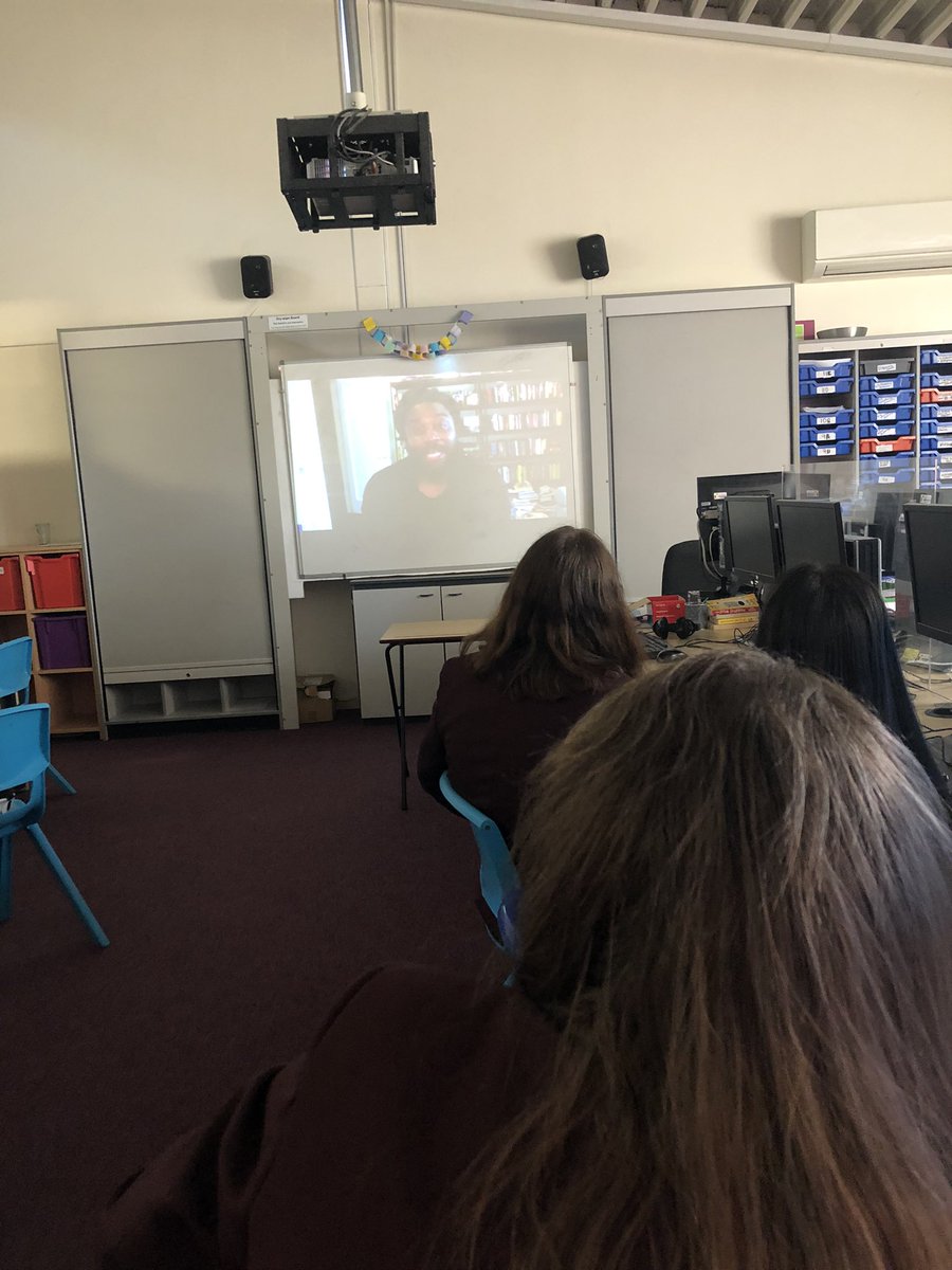CHCHSLeedsLib's tweet photo. Our @CILIPCKG shadowing group enjoyed watching the stream of the awards ceremony yesterday. Congratulations to worthy winners @JasonReynolds83 and @ManjeetMann. We were so pleased that our pick won the Shadowers’ Choice awards. https://t.co/q6aRksx2pl