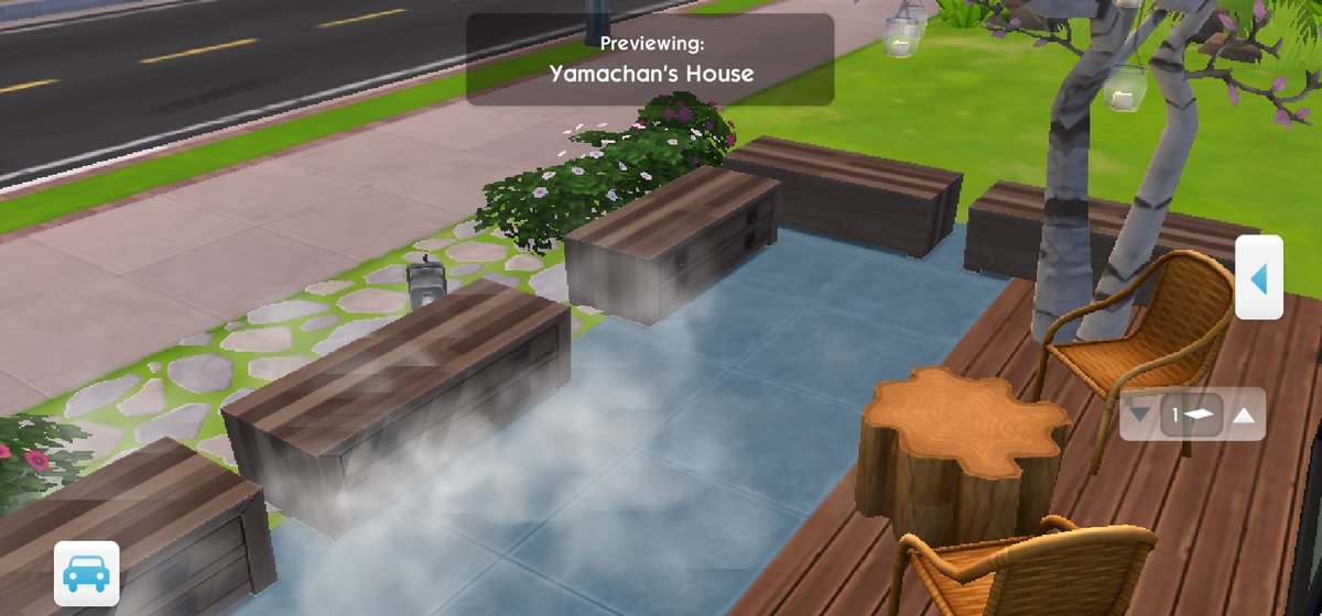 It would be better if they didn't use those coffee tables, let alone the stone tiles. This should be their chances to release "new items". The real one 👀

Or maybe they were too inspired by us? #thesimsmobile