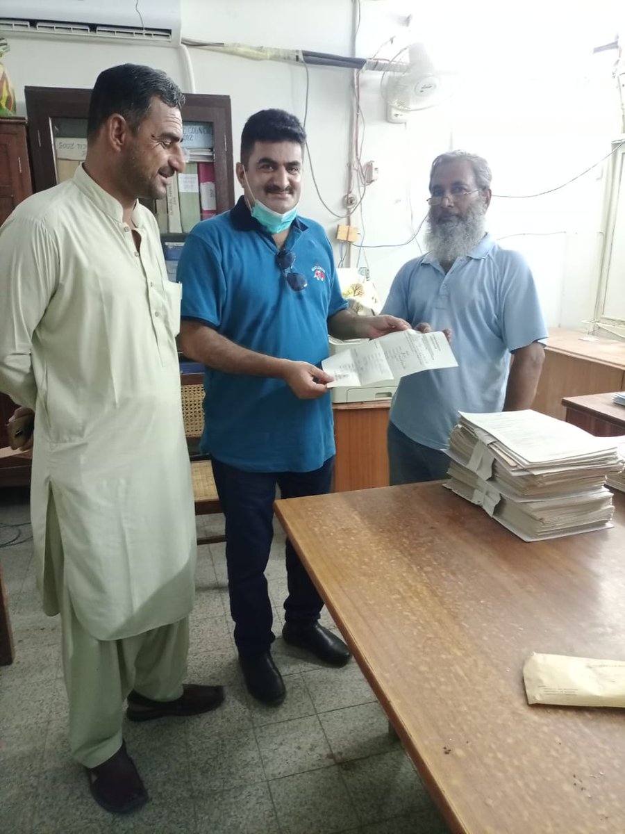 DrQAbbas's tweet photo. Member of PPP Qaisar Abbas submitted nomination papers for officers election syndicate member in university of karachi https://t.co/4cPO9p8fQ7