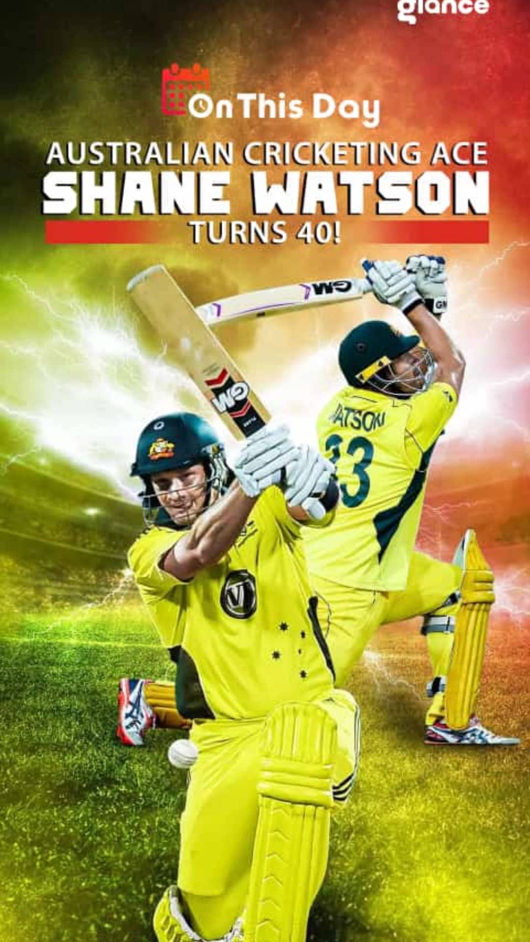 I Wish You Happy Birthday To You My Bother   ,  Cricketing Ace Shane Watson Turns 40! 