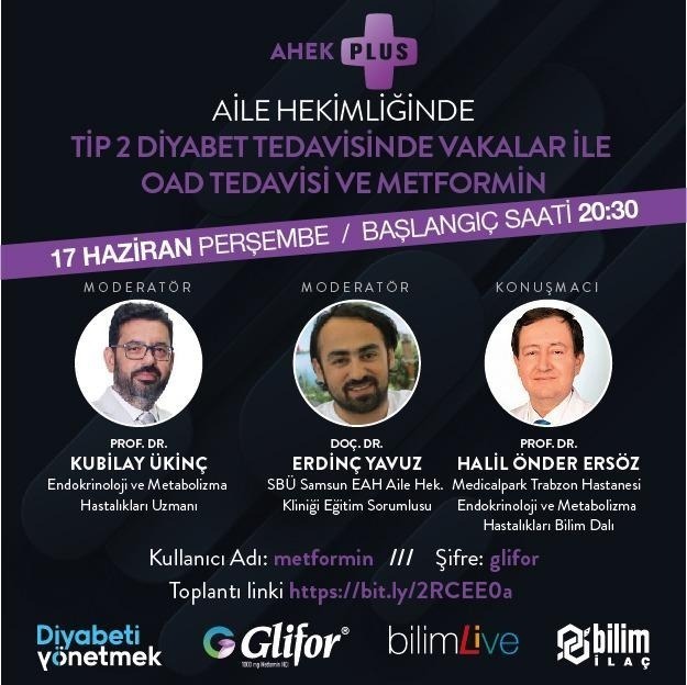 Halil Önder Ersöz Hoca ile tüm Oral Antidiyabetikleri konuşuyoruz. Diyabetle ilgilenenleri bekleriz. 

bilimlive.com/toplanti/ahek-…