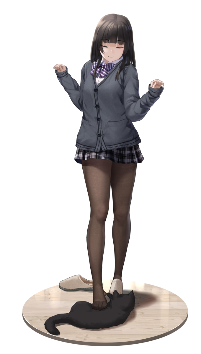 Toojzw's tweet photo. (=ↀωↀ=) #オリジナル #女の子 #女子高生 #JK #黒髪ロング #黒タイツ https://t.co/E2yBBOY09h https://t.co/WVzOHQYMZt