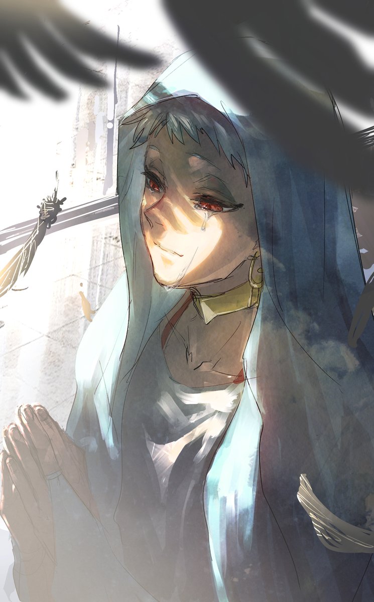 今日の イラストの描き方忘れちゃった お題から 聖母な もう一つの方もマロ来た のイラスト