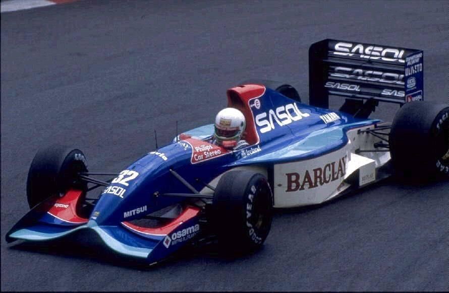 BIRLFormulaOne's tweet photo. JORDAN | Italian Alessandro Farina joins Jordan for the 1992 season #BIRL #F1 #GP4 https://t.co/i8Xenoiuc8