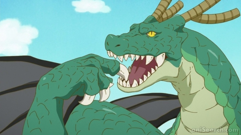 Tohru dragon form vore Miss Kobayashi animation, starting. 