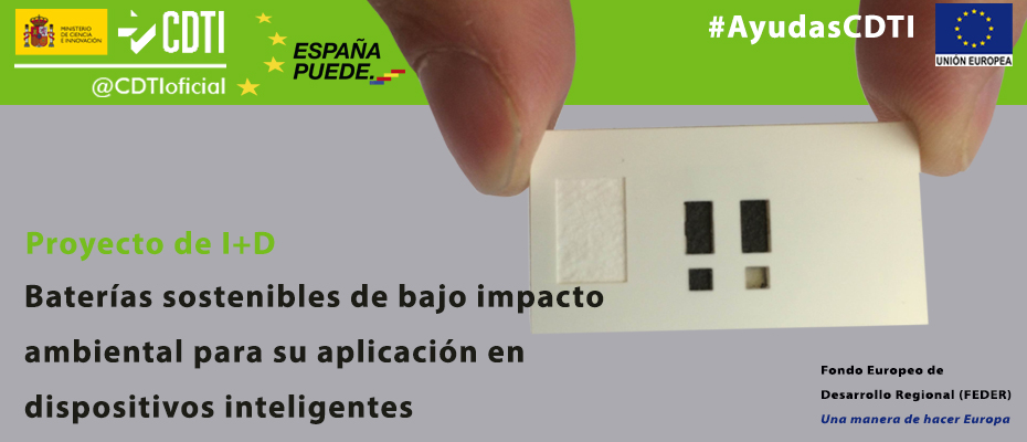 💡Apoyamos la #EnergíaEficiente con #AyudasCDTI para proyectos como el de <a href="/Fuelium_/">Fuelium</a>

🔸Soluciones tecnológicas sostenibles para la alimentación eléctrica de dispositivos inteligentes y flexibles 👉 fuelium.tech 

ℹ️ Proyectos de I+D bit.ly/3nwgik8 

#FEDER