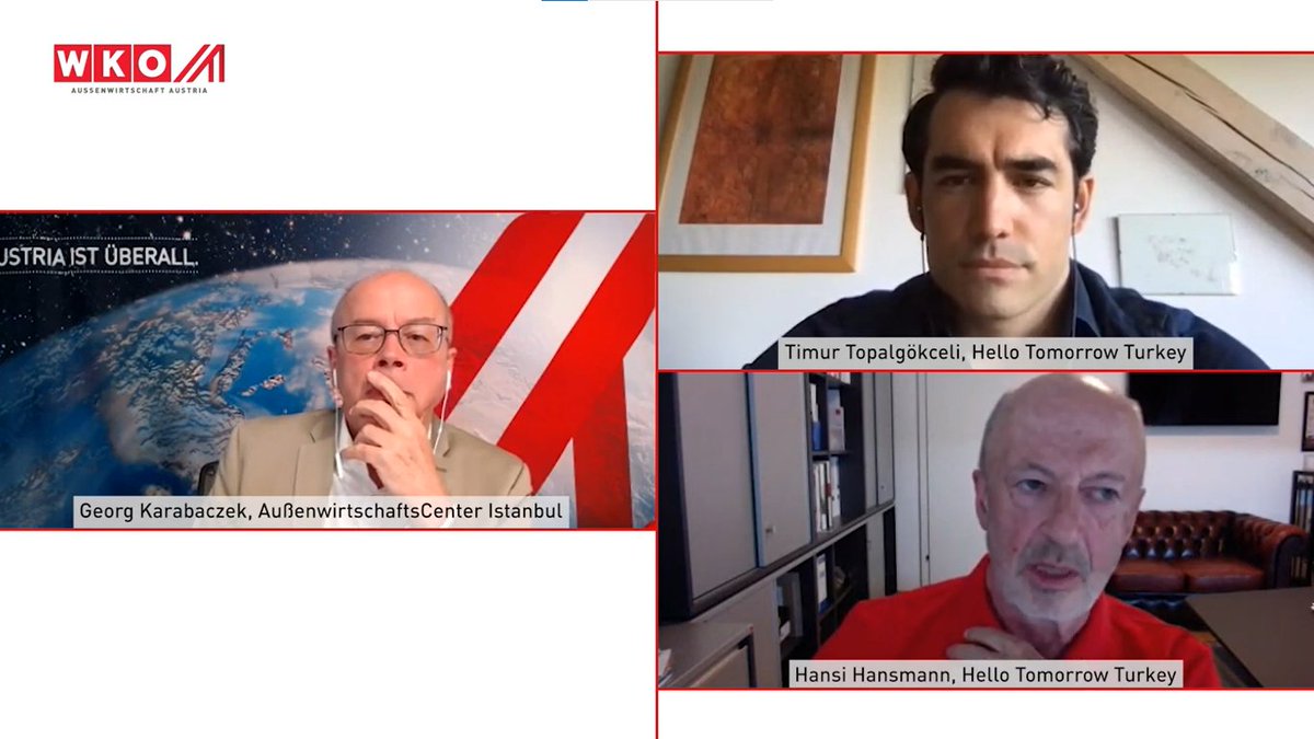hellotomorrowtr's tweet photo. Kurucumuz @TTopalgoekceli ve Angel Investor Johann Hansi Hansmann'ın, Türkiye'nin startup ekosistemini değerlendirdiği @wko_aw etkinliğini link üzerinden izleyebilirsiniz: https://t.co/vJ5finJdhb

#DeepTech #HelloTomorrowTurkey https://t.co/1vEQxXiVvP