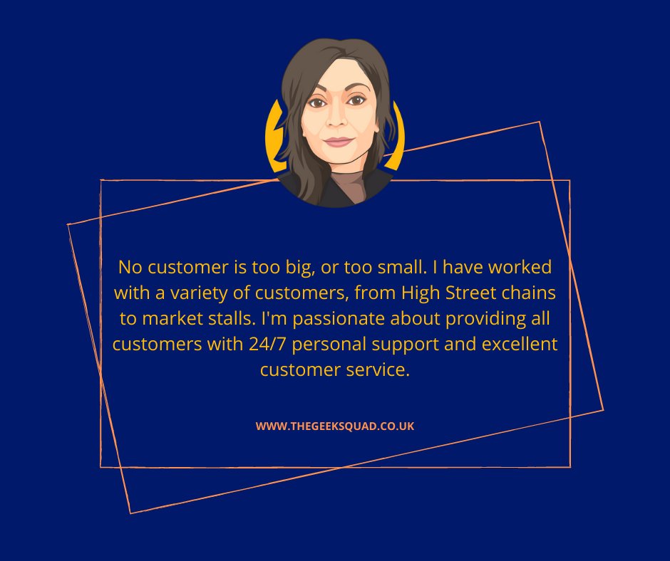 Looking for a solution that could save your business money? We have just the geek!!

Kay is our Payment Geek, an experienced professional who works fast and efficiently to ensure your business is saving money.

Want to book a call with her? 👇👇

buff.ly/3gBkWuq