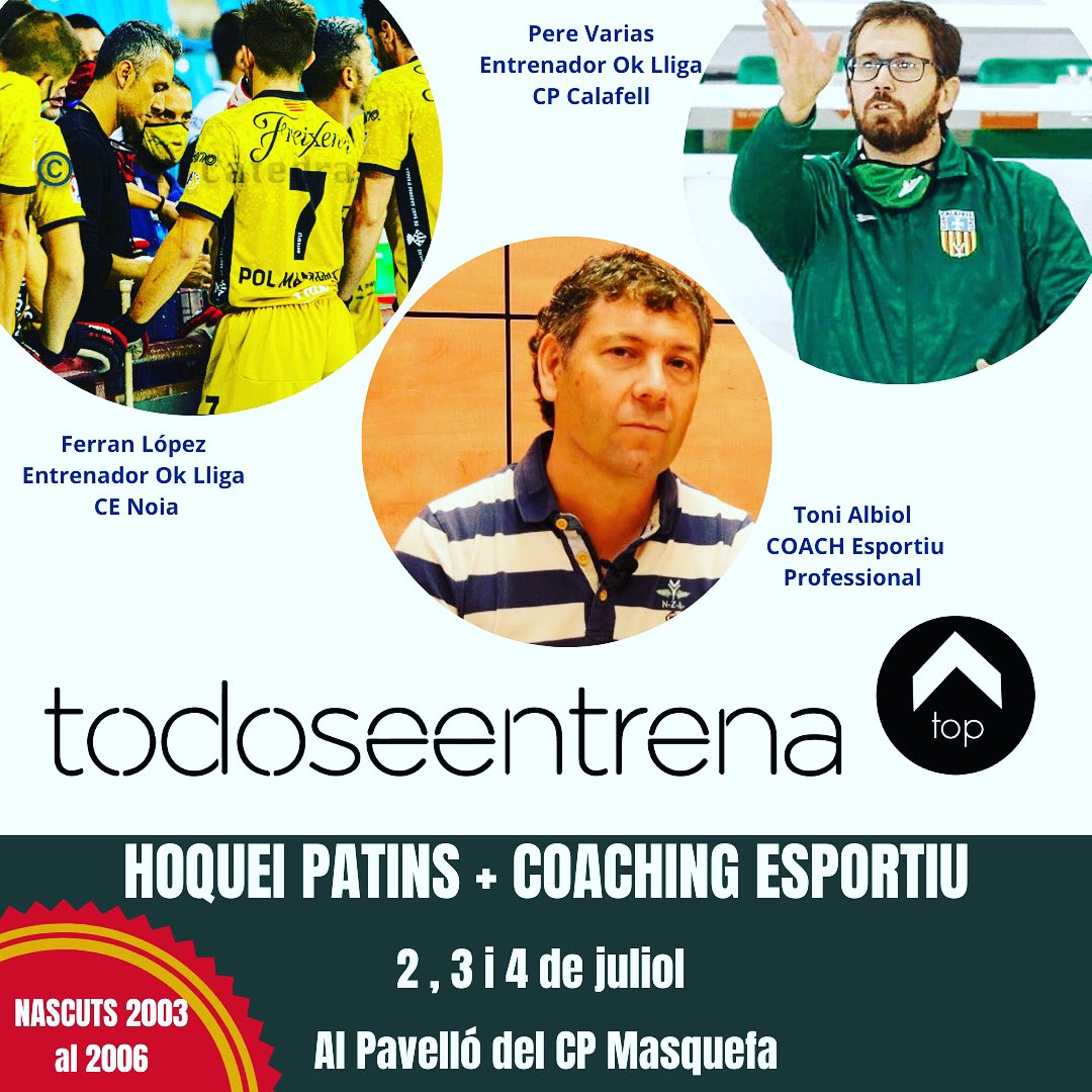 ‼️Estamos Súper Contentos‼️Nos queda UNA SOLA PLAZA LIBRE😲😲😲😲😲😲😲😲😲😲😲😲😲😲‼️ <a href="/PereVarias/">Pere VARIAS</a> <a href="/antonialbiol/">Toni Albiol</a> <a href="/ferranlop75/">ferran lópez</a> Te esperamos‼️info@todoseentrena.com 
 #todoseentrena #crecimientopersonal #Deportes