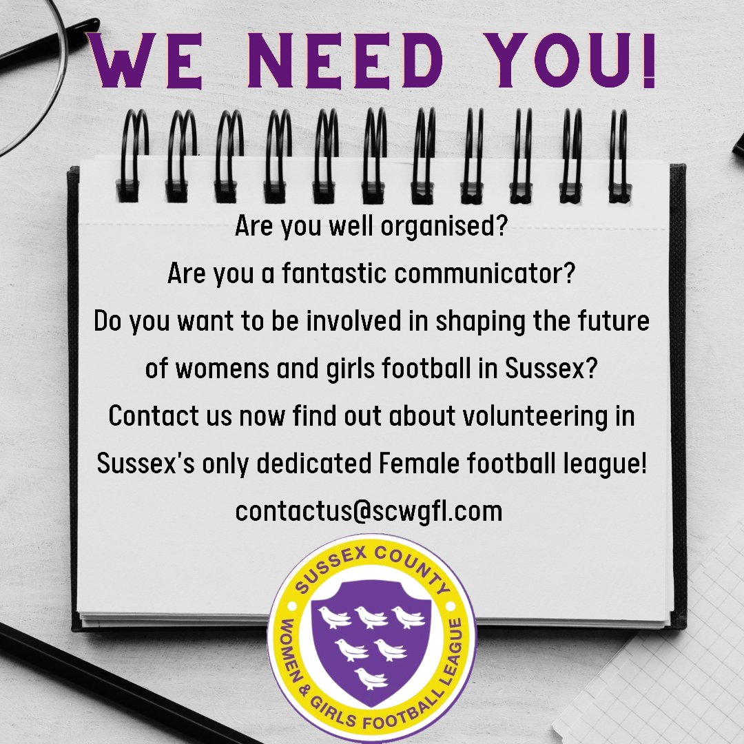 SCWGFL's tweet image. Our lovely secretary Tom is moving on, we has found a fantastic new opportunity that is too good to turn down, we wish him all the best in his new role!
Obviously that leaves us needing a replacement. It is a voluntary role within a supportive friendly committee