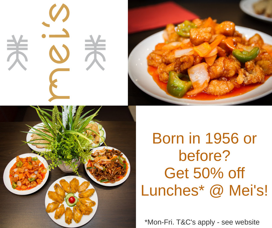 MeisBuffet's tweet image. ⭐Have you seen our new offer?⭐
Are you or one of your friends or relatives 65 or over? If so, make the most of our new offer of 50% off our buffet lunches Monday-Friday! 😁
Spread the word! 

*Excludes Drinks.

Print your coupon here ⬇️
bit.ly/meisoffers