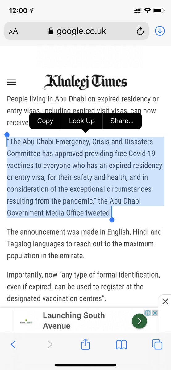 callmejacobthen's tweet photo. @khaleejtimes please clarify update your post last June 11, 2021. People went to the vaccination centers but were not allowed as they are prioritizing residents with valid visa to be vaccinated. https://t.co/kUFpzXfbgi