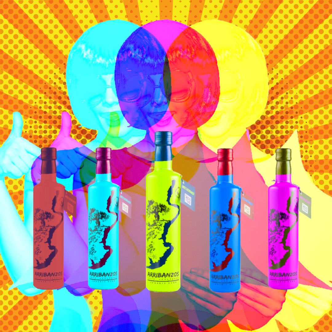 los_pago's tweet photo. Arribanzos,
ROMPIENDO LOS MOLDES!!!

❤️💙💜💛
😍

#instagood #art #picoftheday #popart #aceitedeoliva #AOVE #EVOO #lomasdezamora #fermoselle #CyL #healthyfood #ecológico #organic #extravirginoliveoil #bio #rompedor #impactante #colores #jueves #goodmorning #calidad https://t.co/hlhlyNUKsQ