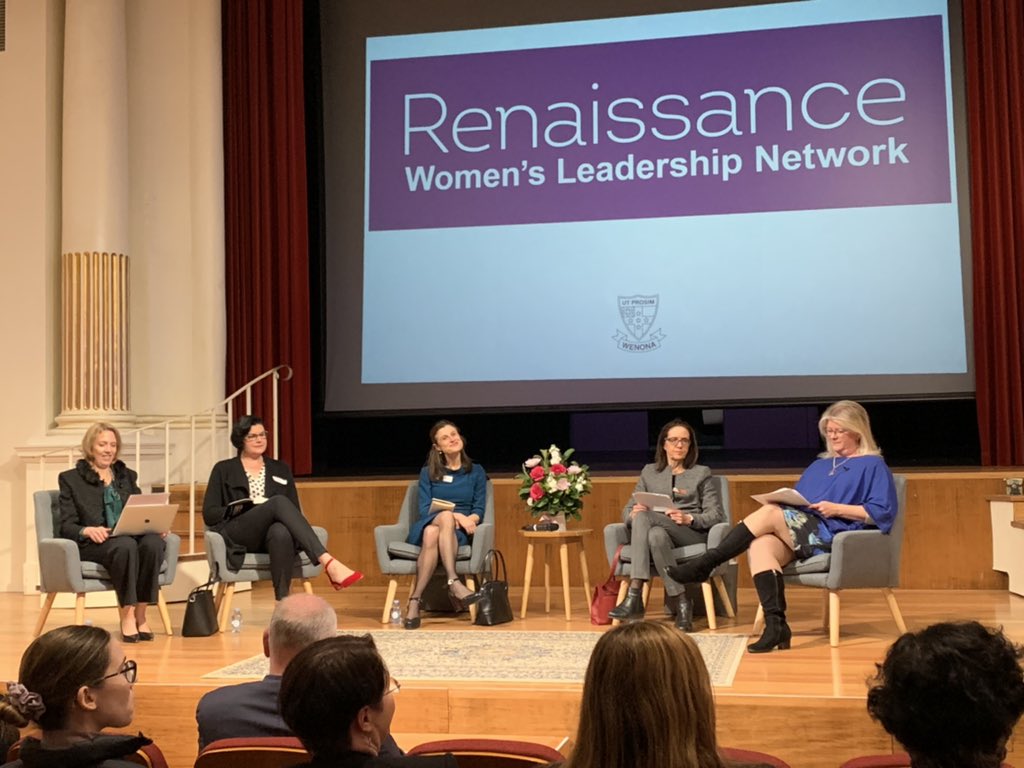 Renaissance women’s leadership network @ Wenona tonight. Pearls of Wisdom- thanks Rowena Dudgeon  <a href="/BarkerCollege/">Barker College</a>