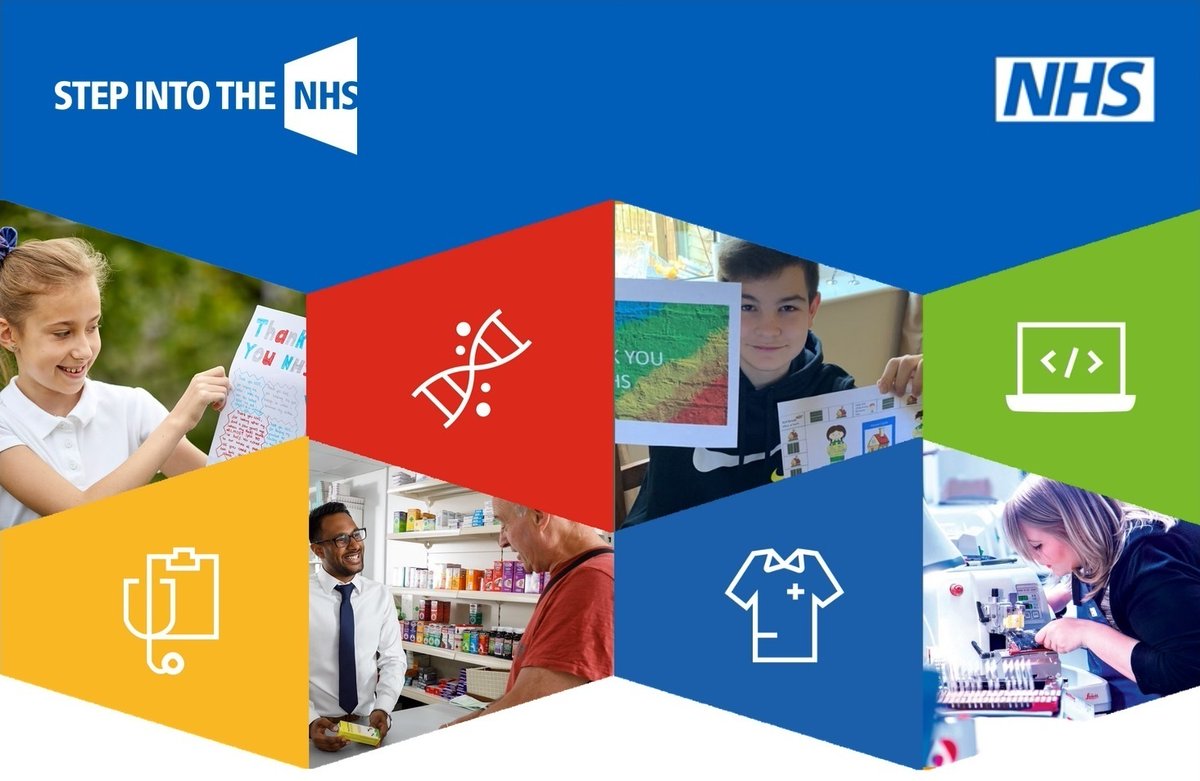 It’s #StepIntoTheNHS Winners’ Day! Today and tomorrow, regional winners from schools across England will virtually present their entries and showcase their knowledge of the #350NHSCareers to our judges.

A great day ahead of judging to find our national winner(s)! 🏆
