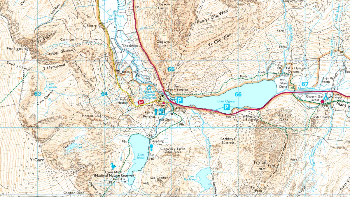 fellrunningguid's tweet image. Navigation Task:
Where was the photo taken from?
Identify the feature circled.

(video answer for Patreon subscribers this evening)