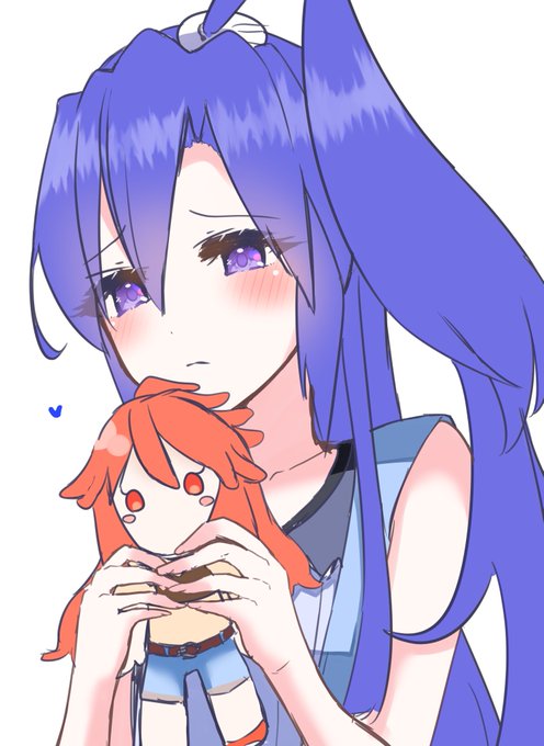 これは奏さんのぬいぐるみを持ってる翼さん 