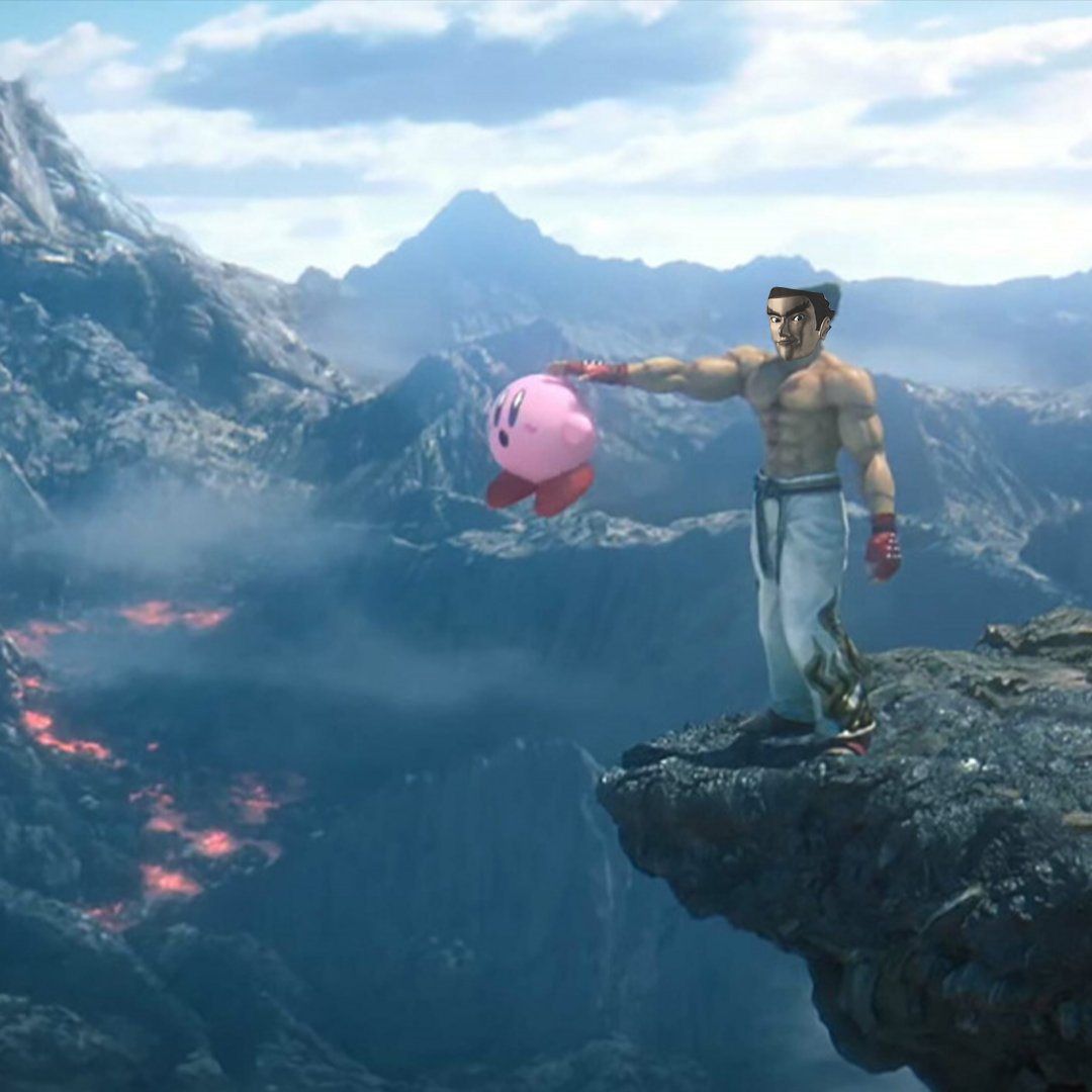 TanukiTrippy's tweet photo. 'I lived, bitch'  -Baby Kazuya
#SmashBrosUltimate #TEKKEN #Kazuya #kirby https://t.co/OFzUVrlS9t