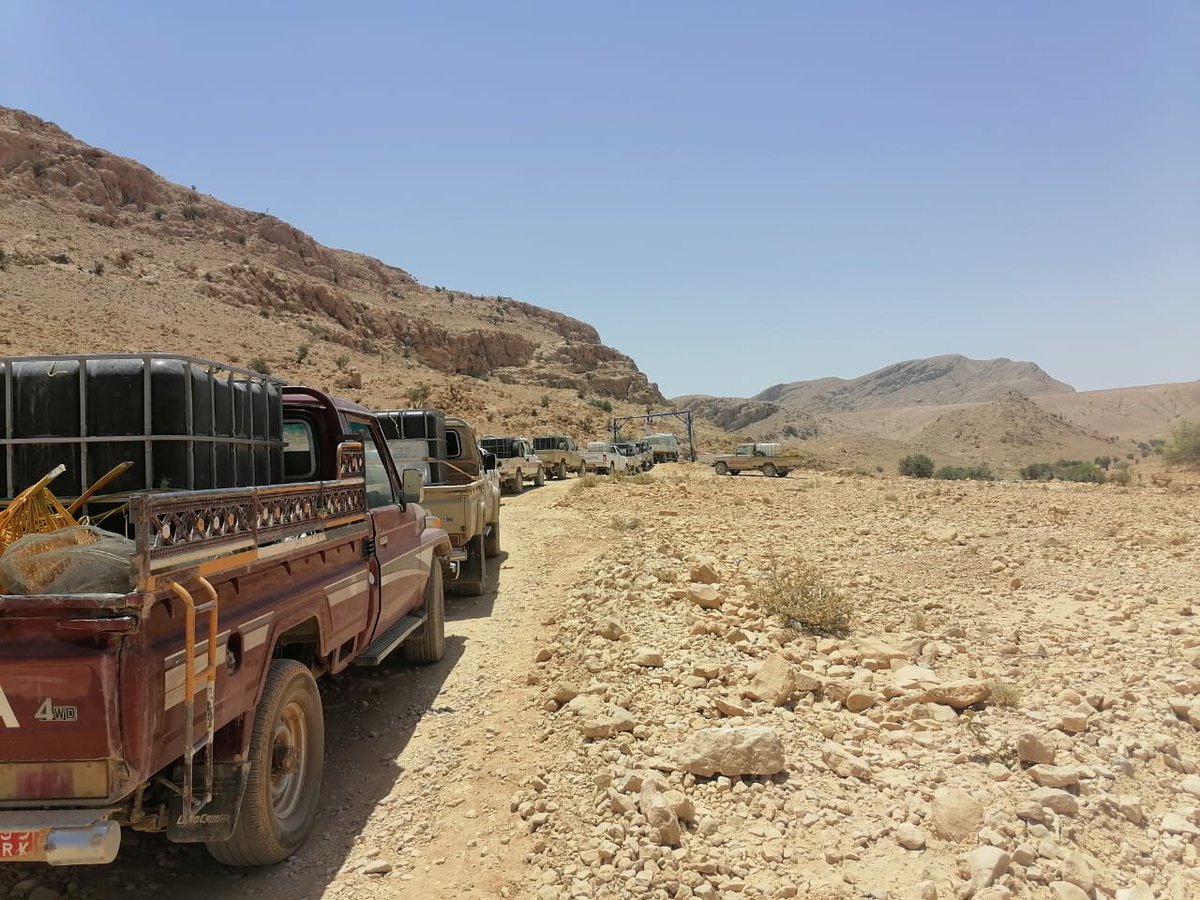 الحمد لله
إلا أننا نؤكد على أن إصلاح العطل لا يعالج كل الإشكالات:
١.الأزدحام الشديد على نقطة التعبئة تصل مدة الانتظار عندها عدة ساعات
 ٢.كمية المياه غير كافية لتغطية احتياجات المستفيدين
فلا بد من حفر آبار أخرى لتفادي هذه الإشكاليات، فضلا عن كونها مورد بديل عند عطل البئر الحالية.